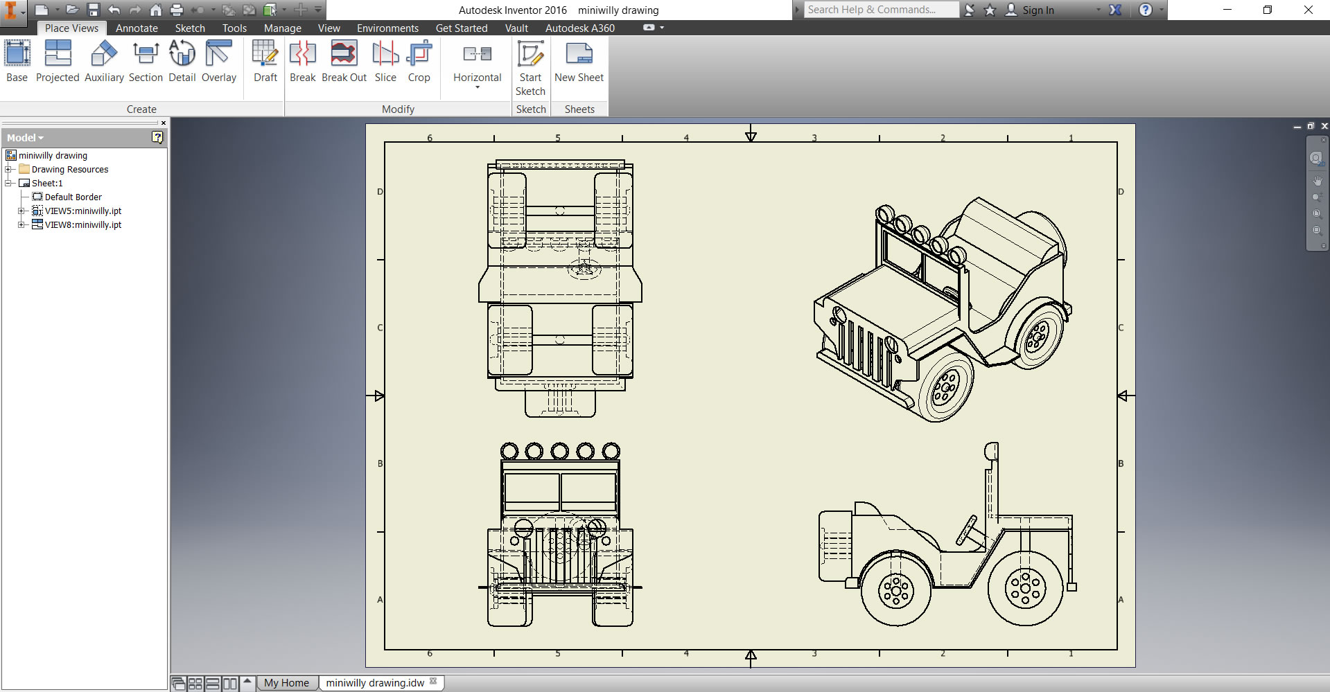 drawing inventor